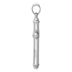 FJC Finejewelers 14k White Gold Hollow Cross Charm