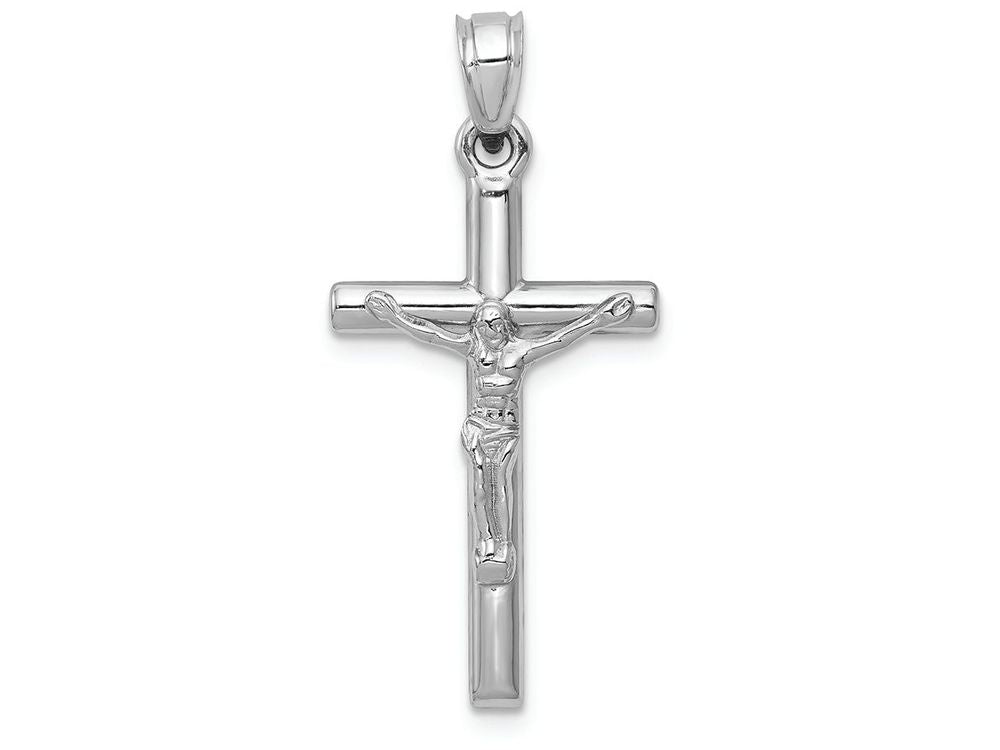 FJC Finejewelers 14k White Gold Crucifix Charm