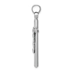 FJC Finejewelers 14k White Gold Crucifix Charm