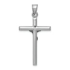 FJC Finejewelers 14k White Gold Crucifix Charm