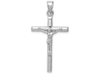 FJC Finejewelers 14k White Gold Crucifix Charm