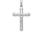 FJC Finejewelers 14k White Gold Reversible Crucifixcross Charm