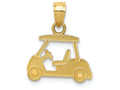 FJC Finejewelers 14k Yellow Gold Golf Cart Charm