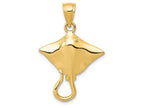FJC Finejewelers 14k Yellow Gold Stingray Charm