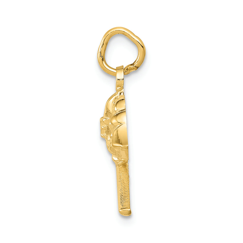FJC Finejewelers 14k Yellow Gold Fire Department Charm