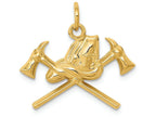 FJC Finejewelers 14k Yellow Gold Fire Department Charm