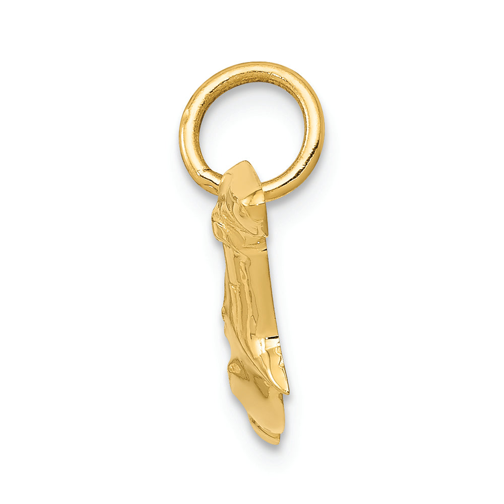 FJC Finejewelers 14k Yellow Gold Hammerhead Shark Charm