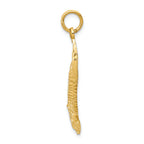 FJC Finejewelers 14k Yellow Gold American Bald Eagle Charm