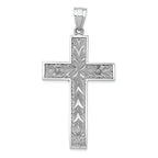 FJC Finejewelers 14k Two-tone Gold Crucifix Charm