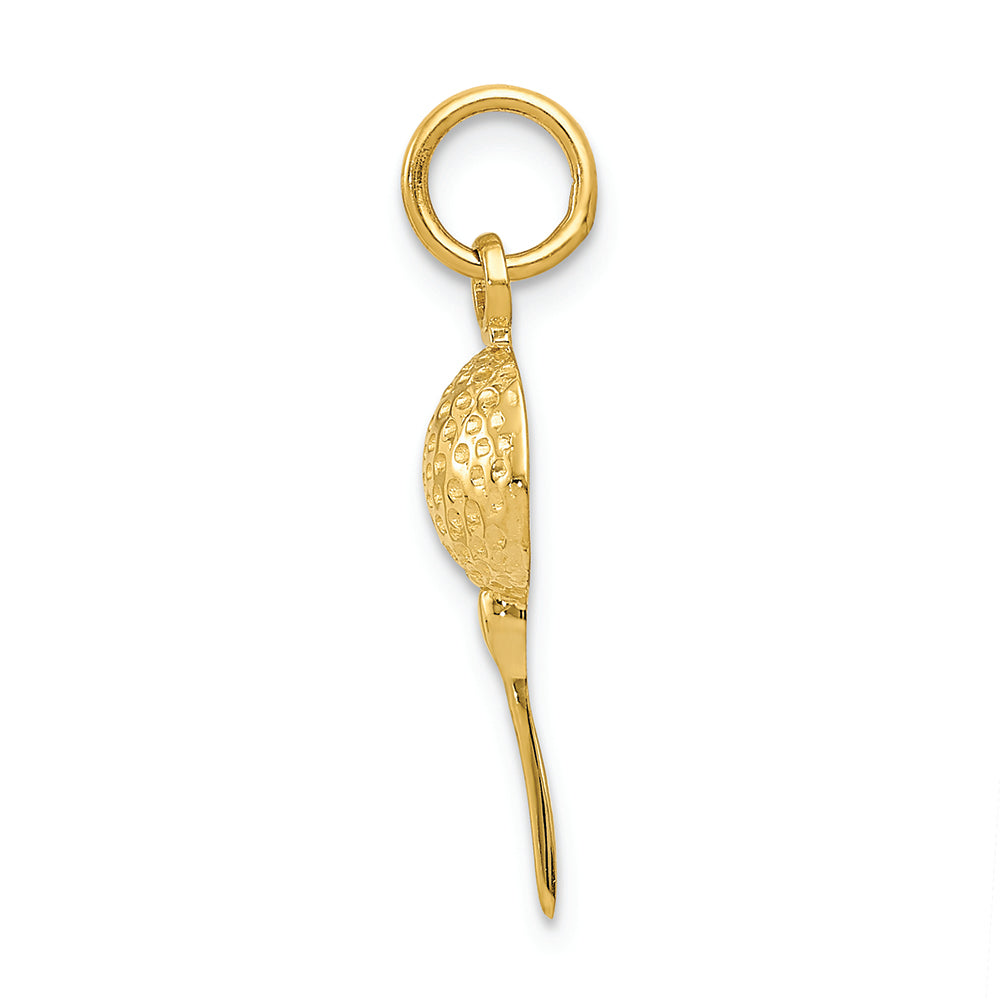 FJC Finejewelers 14k Yellow Gold Golf Ball Charm
