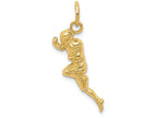 FJC Finejewelers 14k Yellow Gold Football Player Charm