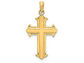 FJC Finejewelers 14k Yellow Gold Passion Cross Charm
