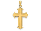 FJC Finejewelers 14k Yellow Gold Passion Cross Charm