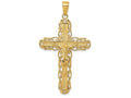 FJC Finejewelers 14k Yellow Gold Crucifix Charm