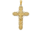 FJC Finejewelers 14k Yellow Gold Crucifix Charm