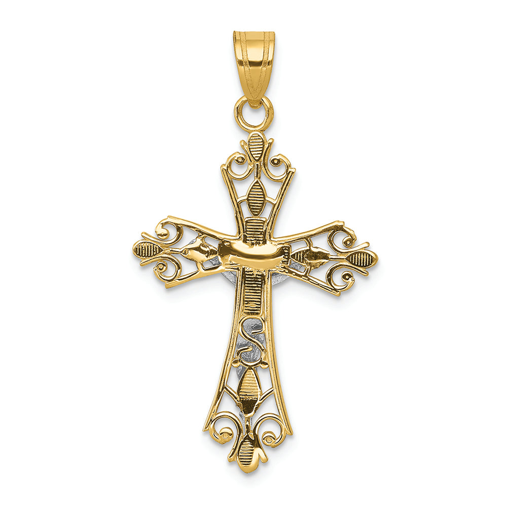 FJC Finejewelers 14k Two-tone Gold Charm