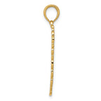 FJC Finejewelers 14k Yellow Gold Angel Wing Charm