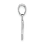 FJC Finejewelers 14k White Gold Christian Fish Charm