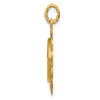 FJC Finejewelers 14k Yellow Gold Our Lady Of Sorrows Medal Charm