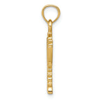 FJC Finejewelers 14k Yellow Gold Menorah Charm
