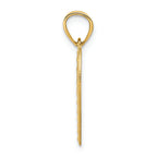 FJC Finejewelers 14k Yellow Gold Two Doves In Heart Charm