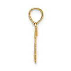 FJC Finejewelers 14k Yellow Gold Be My Valentine Charm