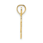 FJC Finejewelers 14k Yellow Gold Polished Textured Special Charm