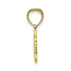 FJC Finejewelers 14k Yellow Gold Best Friend Charm