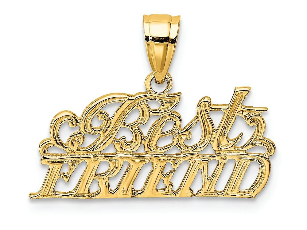 FJC Finejewelers 14k Yellow Gold Best Friend Charm