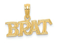 FJC Finejewelers 14k Yellow Gold Polished Brat Charm