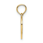 FJC Finejewelers 14k Yellow Gold Sweet 16 In Heart Charm