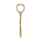 FJC Finejewelers 14k Yellow Gold #1 Mama Charm