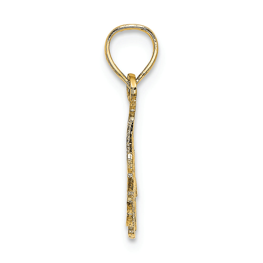 FJC Finejewelers 14k Yellow Gold #1 Mama Charm