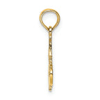 FJC Finejewelers 14k Yellow Gold #1 Mom Charm