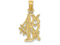 FJC Finejewelers 14k Yellow Gold #1 Mom Charm