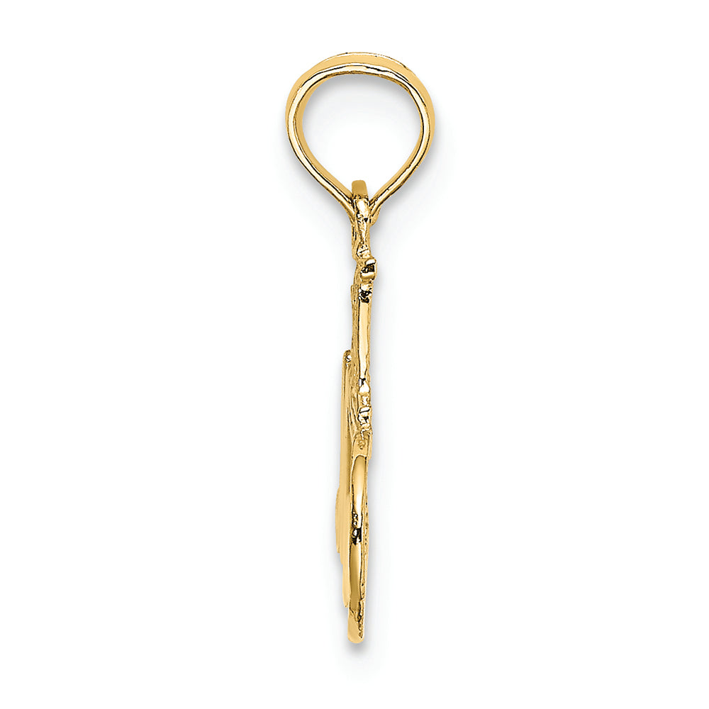 FJC Finejewelers 14k Yellow Gold #1 Mama Charm