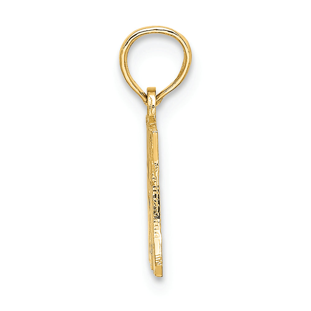 FJC Finejewelers 14k Yellow Gold I Heart My Mom Charm
