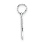 FJC Finejewelers 14k White Gold I Heart My Mom Charm