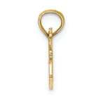 FJC Finejewelers 14k Yellow Gold Best Mom with Heart Charm