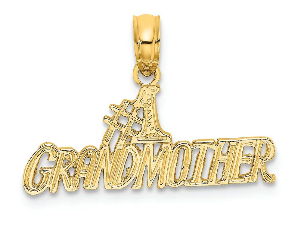 FJC Finejewelers 14k Yellow Gold #1 Grandmother Charm