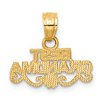 FJC Finejewelers 14k Yellow Gold Best Grandma Charm