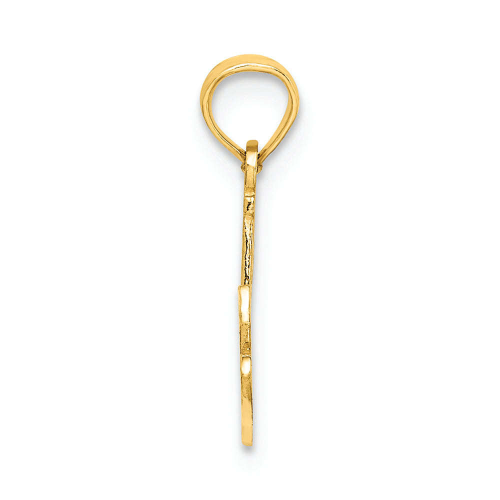 FJC Finejewelers 14k Yellow Gold #1 Nana Script Charm