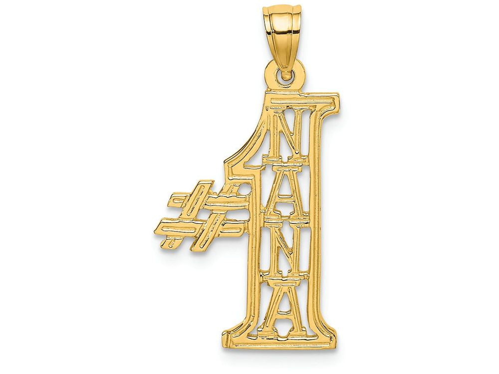 FJC Finejewelers 14k Yellow Gold #1 Nana Charm