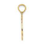 FJC Finejewelers 14k Yellow Gold #1 Wife Charm