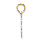FJC Finejewelers 14k Yellow Gold #1 Sister Charm