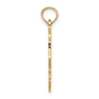 FJC Finejewelers 14k Yellow Gold Big Sis In Heart Charm