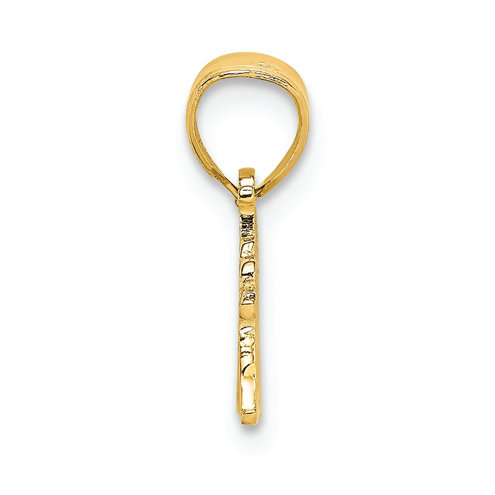 FJC Finejewelers 14k Yellow Gold #1 Grandpa Charm