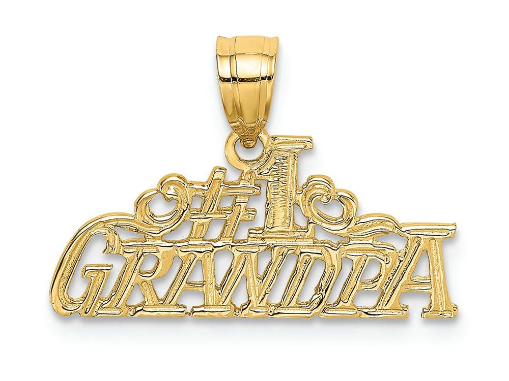 FJC Finejewelers 14k Yellow Gold #1 Grandpa Charm