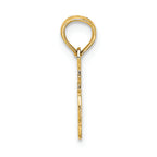 FJC Finejewelers 14k Yellow Gold #1 Daughter Charm
