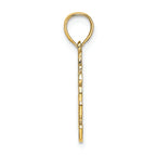 FJC Finejewelers 14k Yellow Gold Dressed Up Teddy Bear Charm